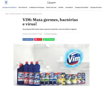 Vimbrasil.com.br(Bactérias e vírus) Screenshot