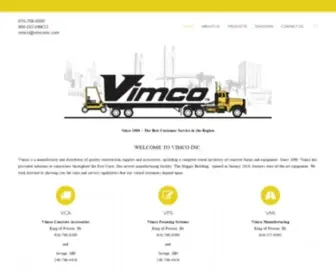 Vimcoinc.com(Quality Construction Supplies & Accessories Since 1960) Screenshot