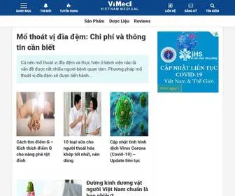 Vimed.org(Tạp chí ViMed) Screenshot