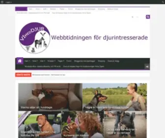 Vimeddjur.se(Hundar, katter, hästar, fråga veterinären) Screenshot
