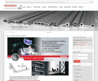 Vimetcoextrusion.com(Vimetco Exrusion SRL) Screenshot