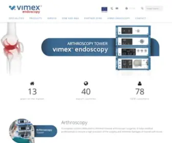 Vimex-Endoscopy.com(Vimex Endoscopy) Screenshot