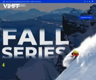 Vimff.org(Vancouver International Mountain Film Festival) Screenshot