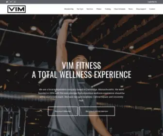 Vimfitness.com(VIM Fitness) Screenshot