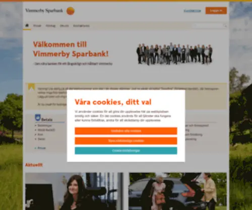 Vimmerbysparbank.se(Vimmerbysparbank) Screenshot