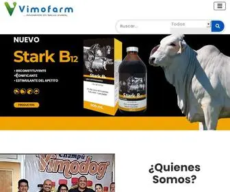 Vimofarm.com(Productos Veterinarios) Screenshot