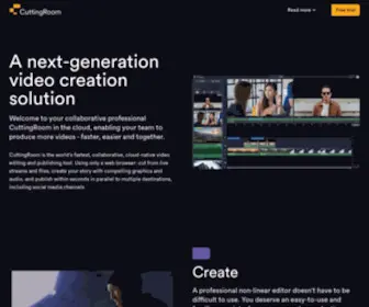 Vimond.io(Cloud Based Video Editing) Screenshot