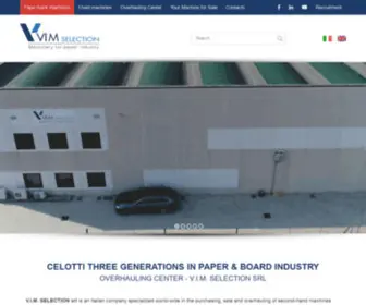 Vimselection.com(VIM SELECTION USED MACHINES) Screenshot