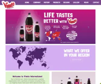 Vimto.co.za(Vimto South Africa) Screenshot