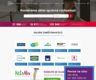 Vimvic.cz(Pomáháme dělat správná rozhodnutí) Screenshot