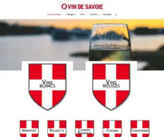 Vin-DE-Savoie.fr(WordPress) Screenshot