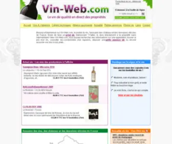 Vin-Web.com(Vin Web) Screenshot