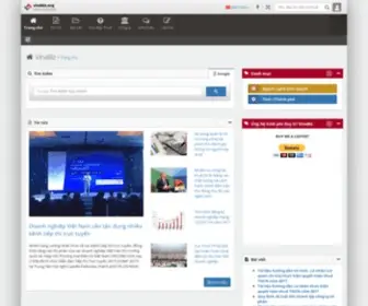 Vinabiz.org(Vietnam Company Information) Screenshot