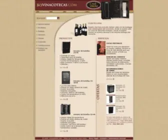 Vinacotecas.com(Vinacotecas vinos y articulos para el vino) Screenshot