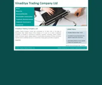 Vinaditya.com(Flomic Global Logistics Limited) Screenshot