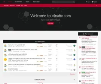 Vinafix.com(VinaFix is a global community of people helping each other repair Computer. Schematics) Screenshot