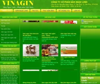 Vinagin.com(Sam Ngoc Linh) Screenshot
