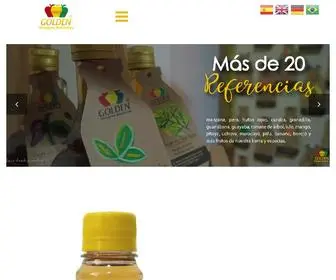 Vinagregolden.com(Vinagres con tradición a partir de los jugos de las frutas y otros vegetales) Screenshot