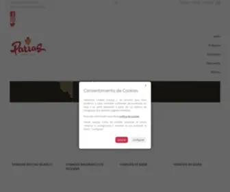 Vinagresparras.com(Vinagres Parras) Screenshot