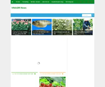 Vinagri.com(Trang tin tức nông nghiệp Việt Nam và thế giới) Screenshot