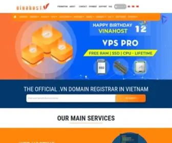 Vinahost.vn(Với Hơn 13+ Kinh Nghiệm Trong Lĩnh Vực [Hosting) Screenshot