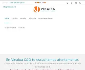 Vinaixa.org(Diseño web y diseño gráfico en Bizkaia) Screenshot