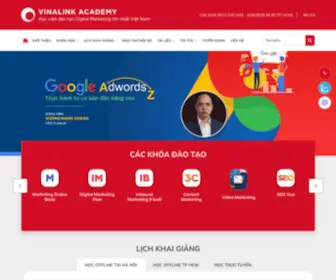 Vinalink.edu.vn(đào tạo Digital Marketing) Screenshot