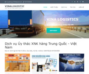 Vinalogistic.vn(Home) Screenshot