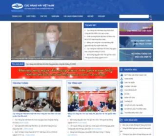Vinamarine.gov.vn(CỤC HÀNG HẢI VIỆT NAM) Screenshot