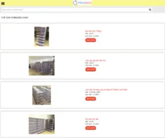 Vinamax.net.vn(Kệ siêu thị) Screenshot
