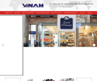 VinamGroup.com.vn(CÔNG TY CỔ PHẦN VINAM) Screenshot