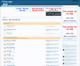Vinarao.com(Rao vặt miễn phí) Screenshot