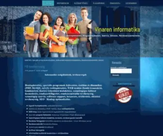 Vinaren.hu(Vinaren informatika) Screenshot