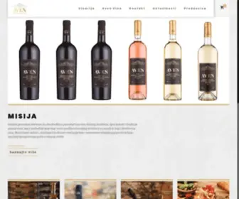 Vinarijaaven.rs(Vinarija AvenVinarija Aven) Screenshot