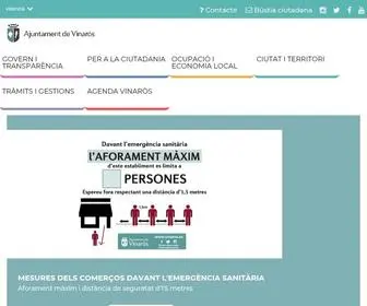 Vinaros.es(Ajuntament de Vinar) Screenshot