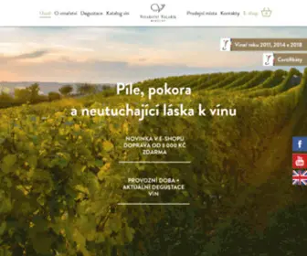 Vinarstvivolarik.cz(Víno je náš život) Screenshot