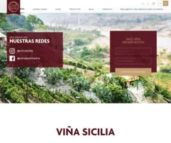 Vinasicilia.com(Viña) Screenshot