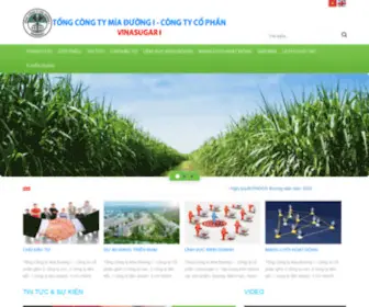 Vinasugar1.com.vn(Tổng công ty mía đường 1) Screenshot