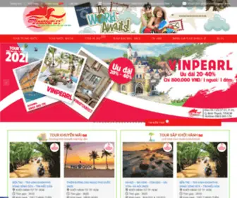 Vinatourist.net(CÔNG TY CỔ PHẦN ĐẦU TƯ PT) Screenshot