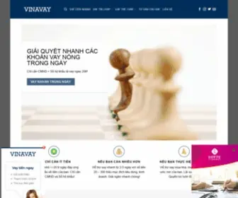 Vinavay.com(Vay tiền tại Hà Nội) Screenshot