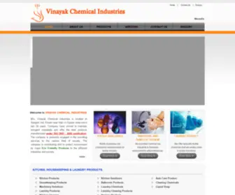 Vinayakchem.com(Vinayak Chemical Industries) Screenshot