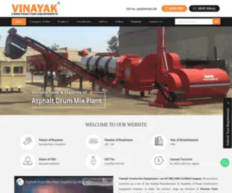 Vinayakequipments.co.in(Vinayak Construction Equipments) Screenshot