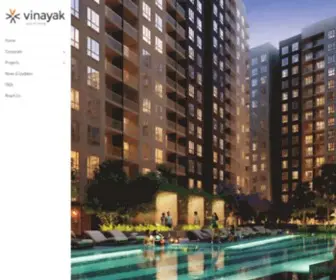 Vinayakgroup.org(Leading Real Estate Developer in Kolkata) Screenshot