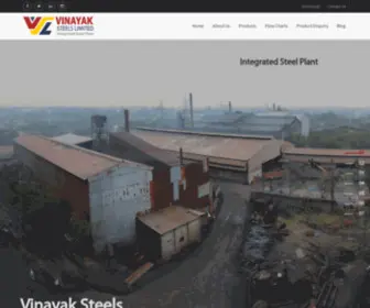 Vinayaksteels.com(Vinayak Steels Limited) Screenshot