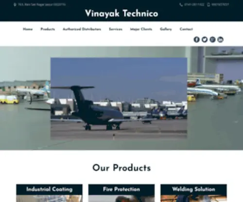 Vinayaktechnico.com(Vinayaktechnico) Screenshot