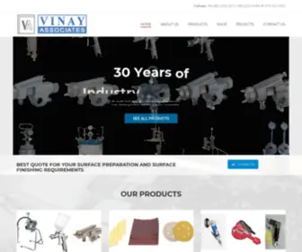 Vinayassociates.co.in(Surface preparation and surface finish) Screenshot