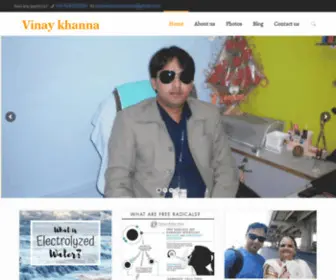 Vinaykhanna.com(BeBlogger) Screenshot