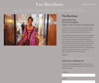 Vinburnham.com(Vin Burnham) Screenshot