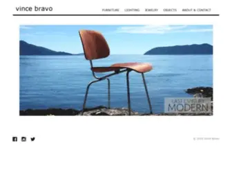 Vincebravo.com(Mid-Century Furnishings in San Francisco Bay Area) Screenshot