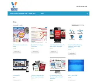 Vincees.com(Leading Digital Marketing Agency in Richmond VA) Screenshot